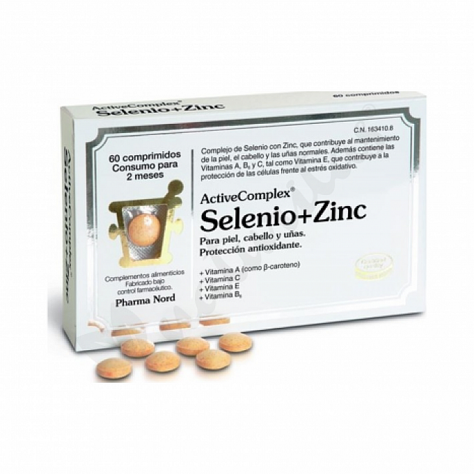 Selenio+Zinc 60 tablets ActiveComplex