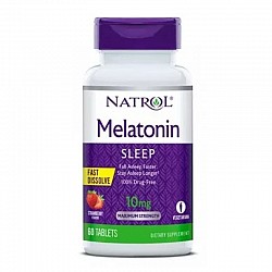 Natrol Melatonin Fast dissolve 10 mg 60 tabletes 