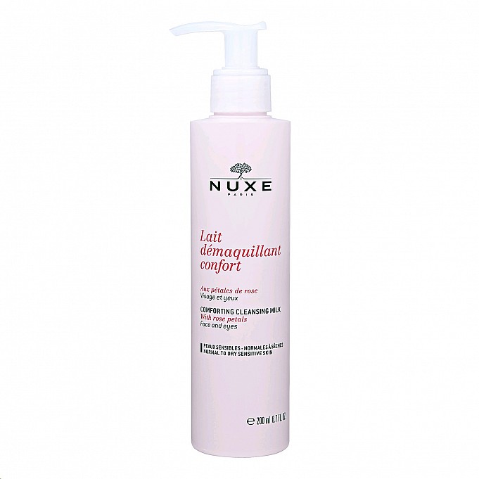 Nuxe Leche desmaquillante con pétalos de rosa 200ml