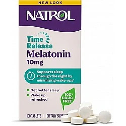 Melatonina Natrol Advanced 10mg 60/100 tablets