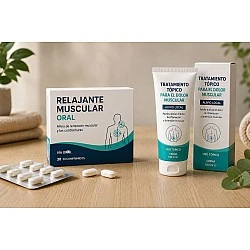 Relajantes musculares: diferencia entre oral y tópico