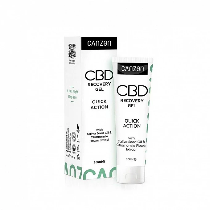 CBD Quick Action Recovery Cream Canzon Gel recuperador CBD de acción lenta Canzon.