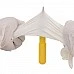 Guantes desechables de nitrilo sin polvo, guante bacteriano Guantes de nitrilo desechables sin polvo