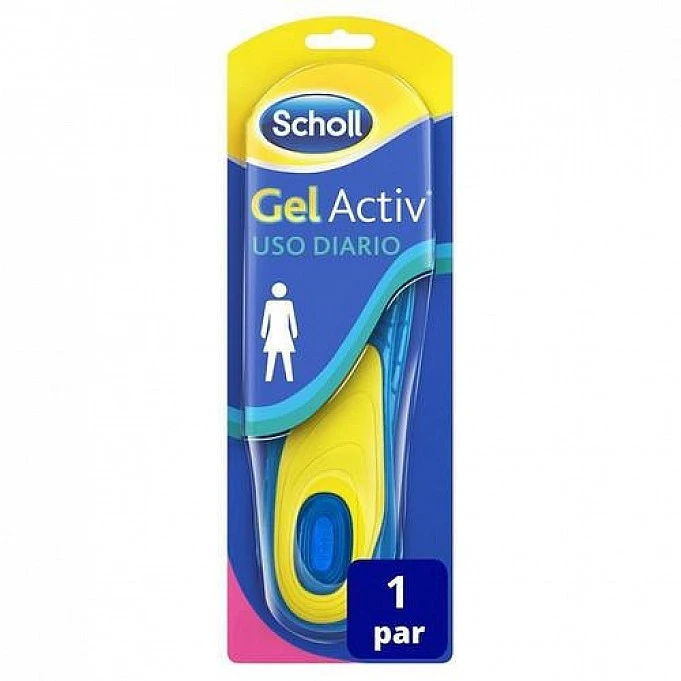 plantillas Scholl Gel Activ Uso Diaro Mujer