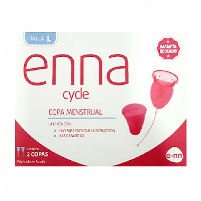 comprar copa menstrual ENNA CYCLE copa menstrual enna 2 unidades