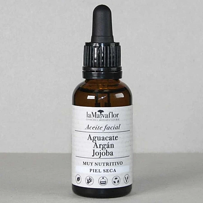 LaMalvaflor aceite facial aguacate, argán y jojoba aceite facial aguacate, argán y jojoba laMalvaflor