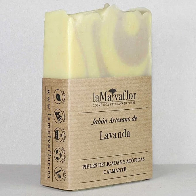 LaMalvaflor jabón artesanal de lavanda jabon artesanal lamalvaflor lavanda