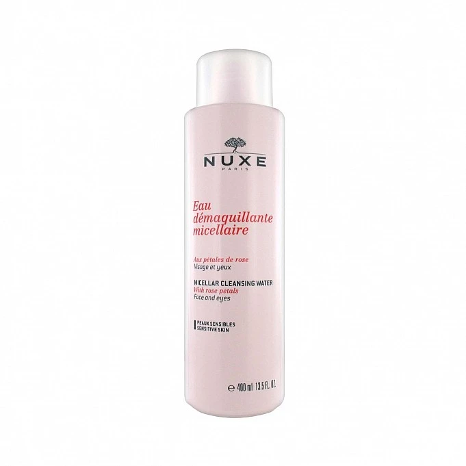Nuxe Agua Desmaquillante Micelar con pétalos de rosa