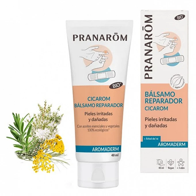 Pranarom cicarom bálsamo reparador bio 40ml comprar Pranarom cicarom balsamo reparador