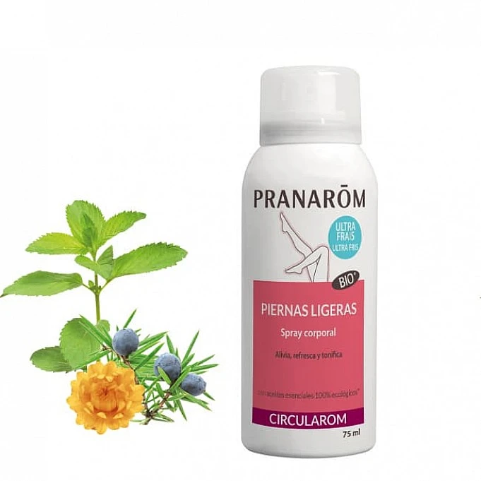 Pranarom spray piernas ligeras bio 75ml comprar pranarom spray piernas ligeras