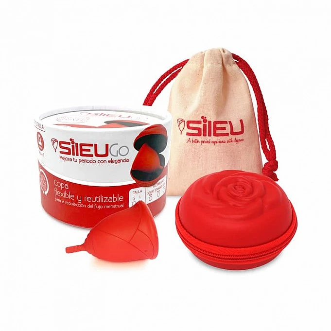 Sileu Go Pack Copa Menstrual Rose + Estuche comprar sileu go pack copa menstrual + estuche