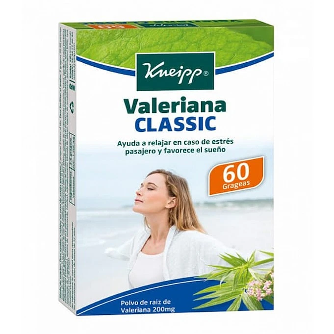 Valeriana Kneipp Clasic 60 grageas | Tienda online