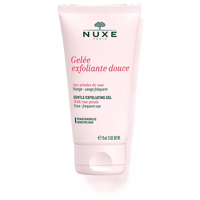 Nuxe Gel exfoliante con pétalos de rosa 75ml Nuxe Gel exfoliante con pétalos de rosa 75ml