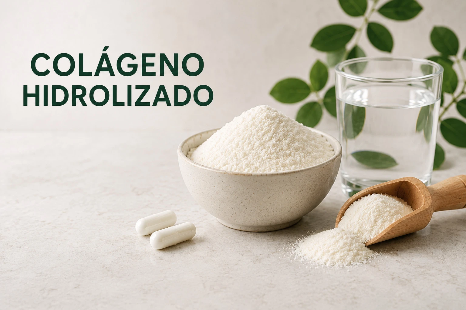 Colágeno hidrolizado y péptidos de colágeno