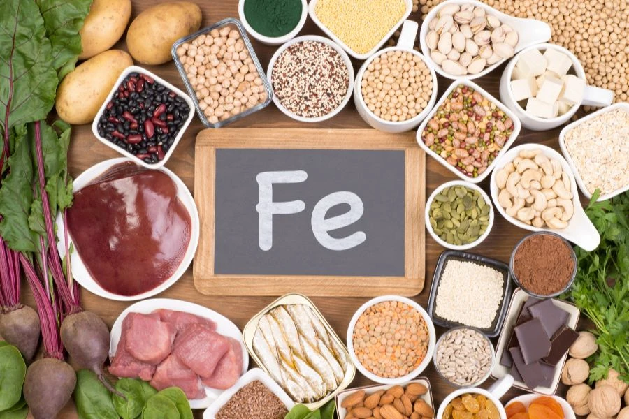alimentos ricos en hierro para donar sangre